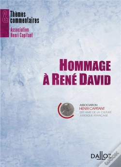 Capa do artigo Hommage À René David