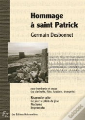 Capa do artigo Hommage À Saint Patrick Pour Bombarde (Ou Instruments À Vents) Et Orgue ; Partitions