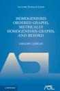 Homogeneous Ordered Graphs, Metrically Homogeneous Graphs, And Beyond 2 Volume Hardback Set - Preview