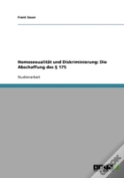 Capa do artigo Homosexualitat Und Diskriminierung