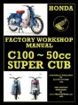 Honda Motorcycles Workshop Manual C100 S - Preview