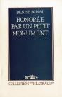 Honoree Par Un Petit Monumen - Preview