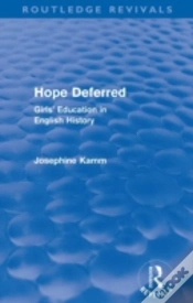 Capa do artigo Hope Deferred (Routledge Revivals)