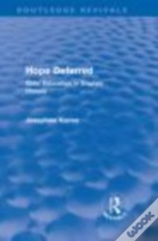 Capa do artigo Hope Deferred (Routledge Revivals)