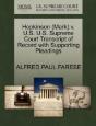 Hopkinson (Mark) V. U.S. U.S. Supreme Court Transcript Of Record With Supporting Pleadings - Preview