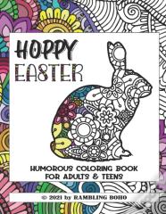 Hoppy Easter Humorous Coloring Book
