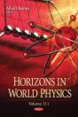 Horizons In World Physics. Volume 311 - Preview