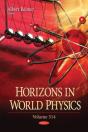 Horizons In World Physics. Volume 314 - Preview