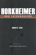 Horkheimer. Una Introduccion  