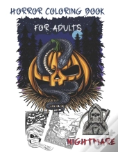 Horror Coloring Book For Adults Nightmare