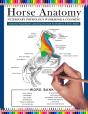 Horse Anatomy Veterinary Physiology Workbook And Coloring | Anatomy Magnificent Learning Structure For Students & Even Adults - Preview