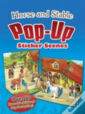 Horse And Stable Popup Sticker Scenes