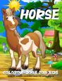 Horse Coloring Book - Preview