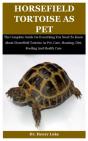 Horsefield Tortoise As Pet - Preview