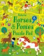 Horses And Ponies Puzzles Pad - Preview