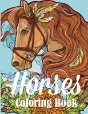 Horses Coloring Book - Preview