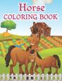 Horses Coloring Book - Preview