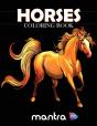 Horses Coloring Book - Preview