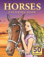 Horses Coloring Book - Preview