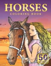 Horses Coloring Book