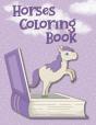 Horses Coloring Book - Preview