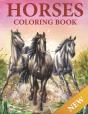 Horses Coloring Book - Preview