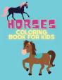 Horses Coloring Book - Preview