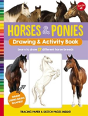 Horses & Ponies Drawing & Activity Book - Preview