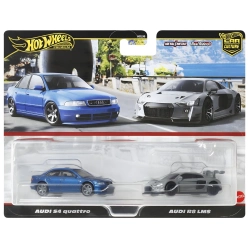 Capa do artigo Hot Wheels Car Culture - Audi S4 Quattro e Audi R8 LMS