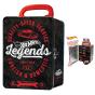 Hot Wheels Legends Vintage Tin Car Storage Case Foreign & Domestic - Preview