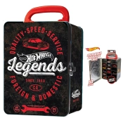 Capa do artigo Hot Wheels Legends Vintage Tin Car Storage Case Foreign & Domestic