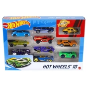 Capa do artigo Hot Wheels Pack 10 Carros Miniaturas Sortido Mattel 54886