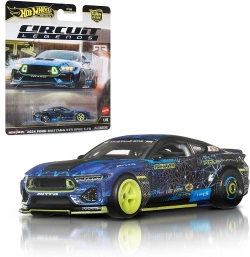 Capa do artigo Hot Wheels Premium Circuit Legends 2024 Ford Mustang RTR Spec 5-FD 1:64