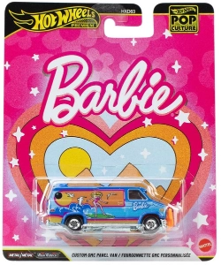 Capa do artigo Hot Wheels Premium Pop Culture Barbie Custom GMC Panel Van 1:64