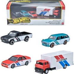 Capa do artigo Hot Wheels Premium Set BRE Datsun 4-Pack 1:64