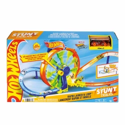 Capa do artigo Hot Wheels Stunt Tracks Pista Lancamento Veloz E Looping Mattel Jbx65