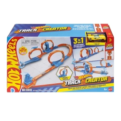 Capa do artigo Hot Wheels Track Creator Pista Triplo Loop Mattel Jdw39