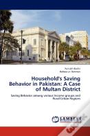 Household'S Saving Behavior In Pakistan