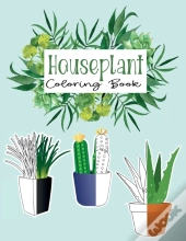 Houseplant Coloring Book