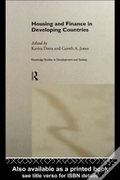 Housing And Finance In Developing Countries
