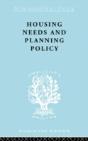 Housing Needs And Planning Policy - Preview