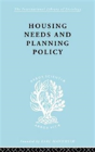 Housing Needs And Planning Policy - Preview