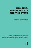 Housing, Social Policy And The State