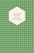 How A Play Is Produced - Illustrated By Joseph Capek