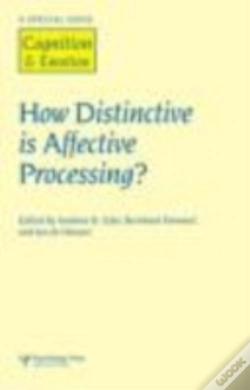 Capa do artigo How Distinctive Is Affective Processing?