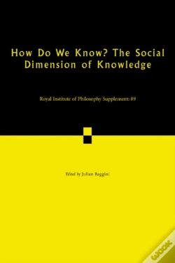 Capa do artigo How Do We Know? The Social Dimension Of Knowledge: Volume 89