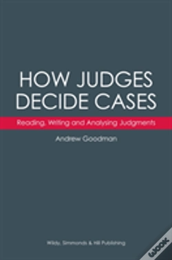 Capa do artigo How Judges Decide Cases: Reading, Writing And Analysing Judgments