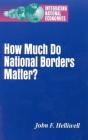 How Much Do National Borders Matter? - Preview