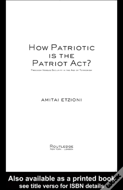 Capa do artigo How Patriotic Is The Patriot Act?