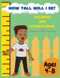 How Tall Will I Be? Coloring And Activity Book - Preview